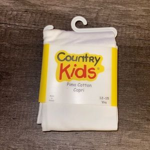 Country Kids Prima Cotton Capri Tights
